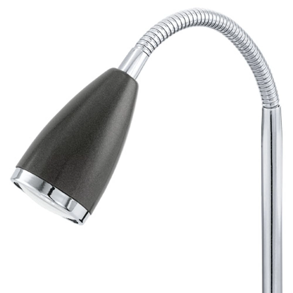 Led tafellamp Fox antraciet met chroom Eglo 9002759928735