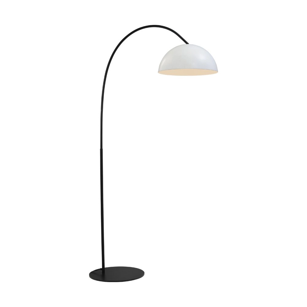 Staanlamp Industria 186 wit met zwart