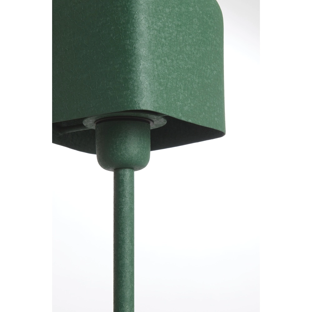 Nachtkastlamp Elenie 13x13cm - mat donker groen Light & Living 8717807818678