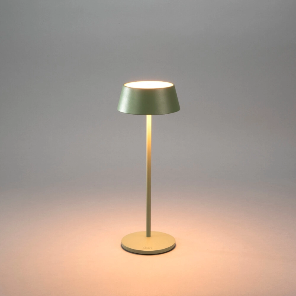 Oplaadbare tafellamp Menton mintgroen KonstSmide 7318307839630