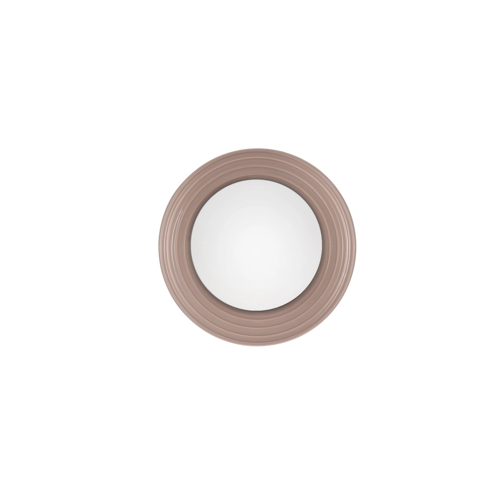 Wandlamp Orbique mokka bruin Ø 22cm