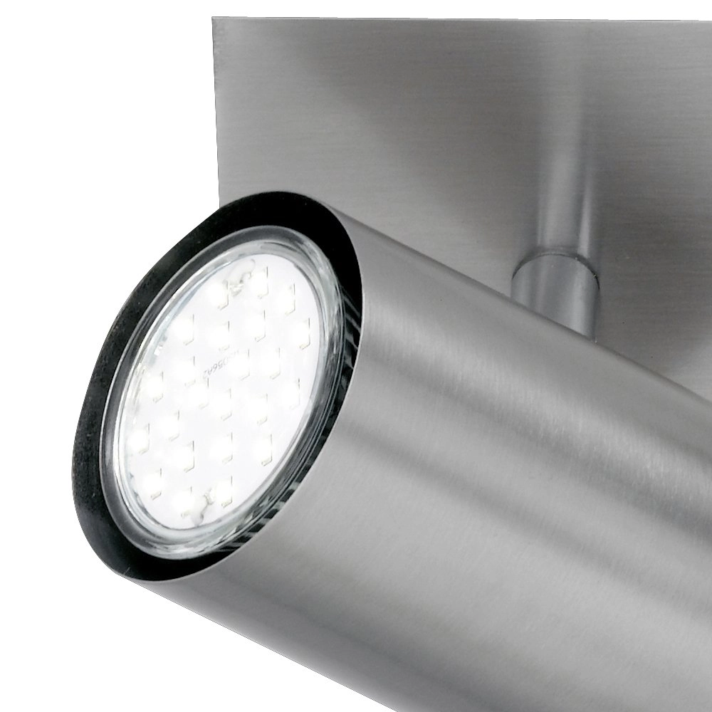 Plafondspot Series 8024 3-lichts nikkel mat Trio 4017807231373