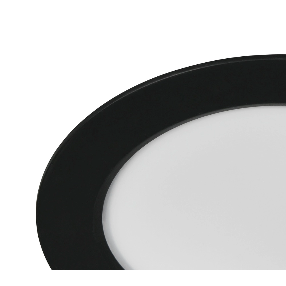 Inbouwspot Ural zwart Ø 12cm Trio 4017807711455
