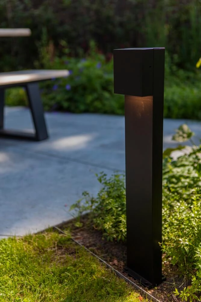 Standing garden lamp Gemini Xf black Lutec 6939412070247