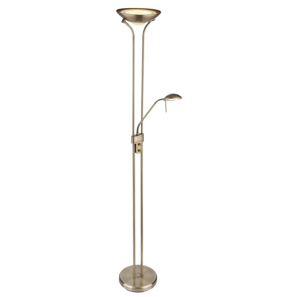Klassieke leeslamp Leonas brons Globo 9007371420308