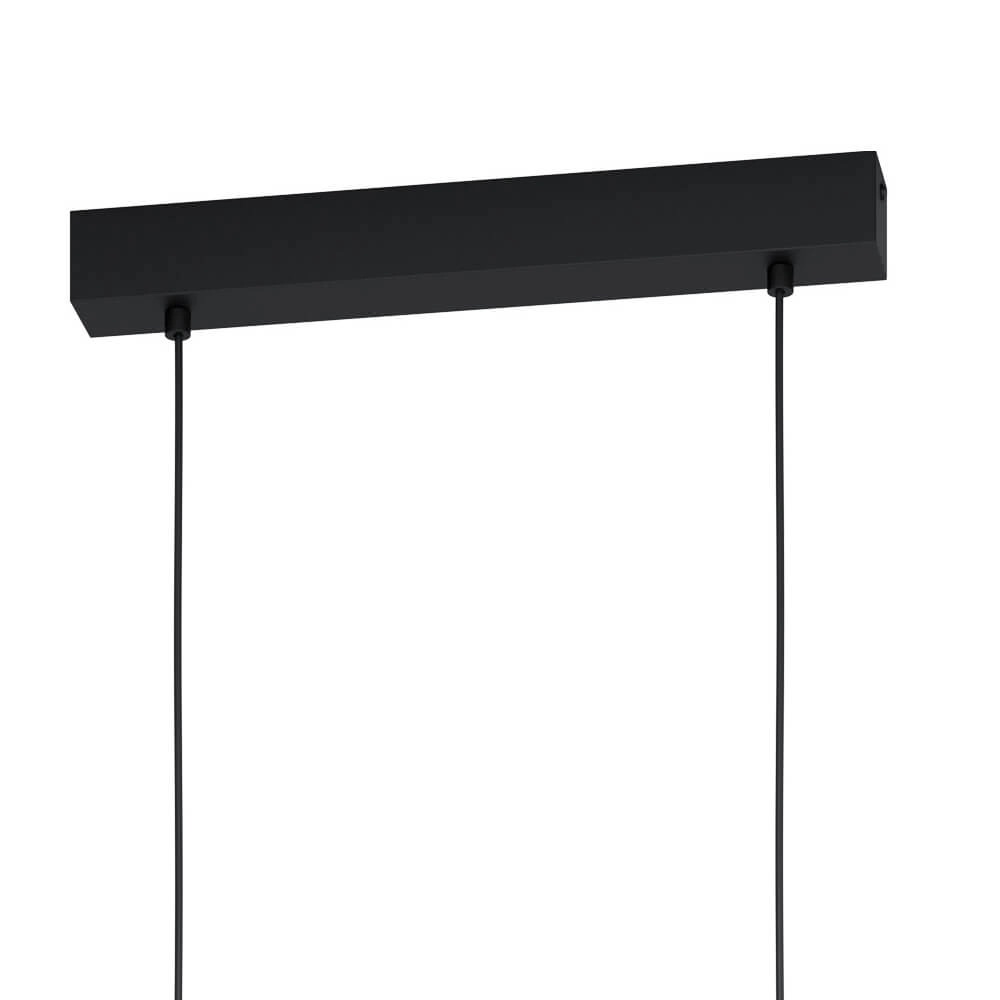 Eetkamer hanglamp Gatuela 1 4-lichts zwart Eglo 9002759994631