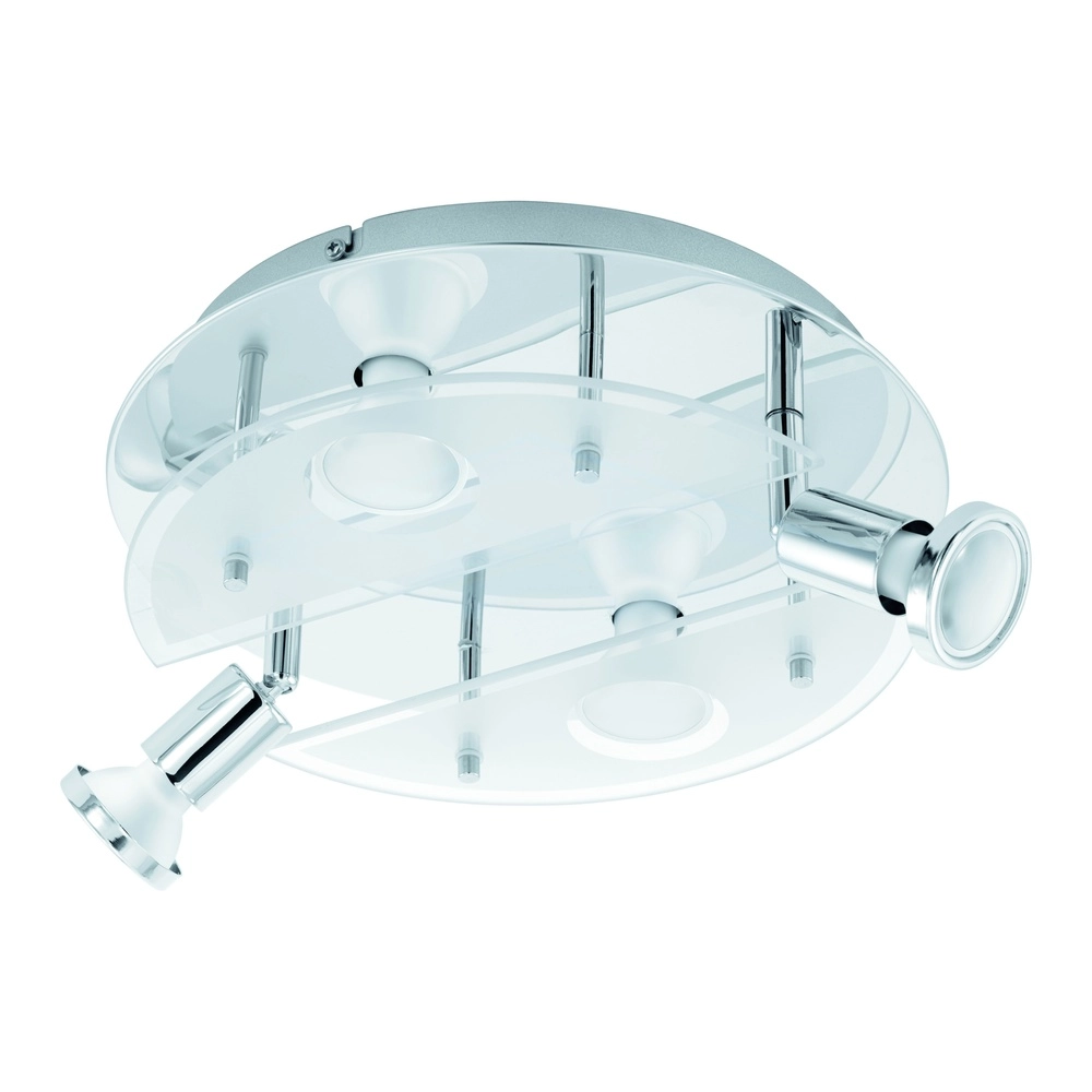 Plafondlamp Cabo-C rond chroom
