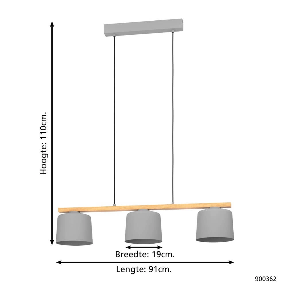 Moderne hanglamp Mariel Eglo 9008606239115