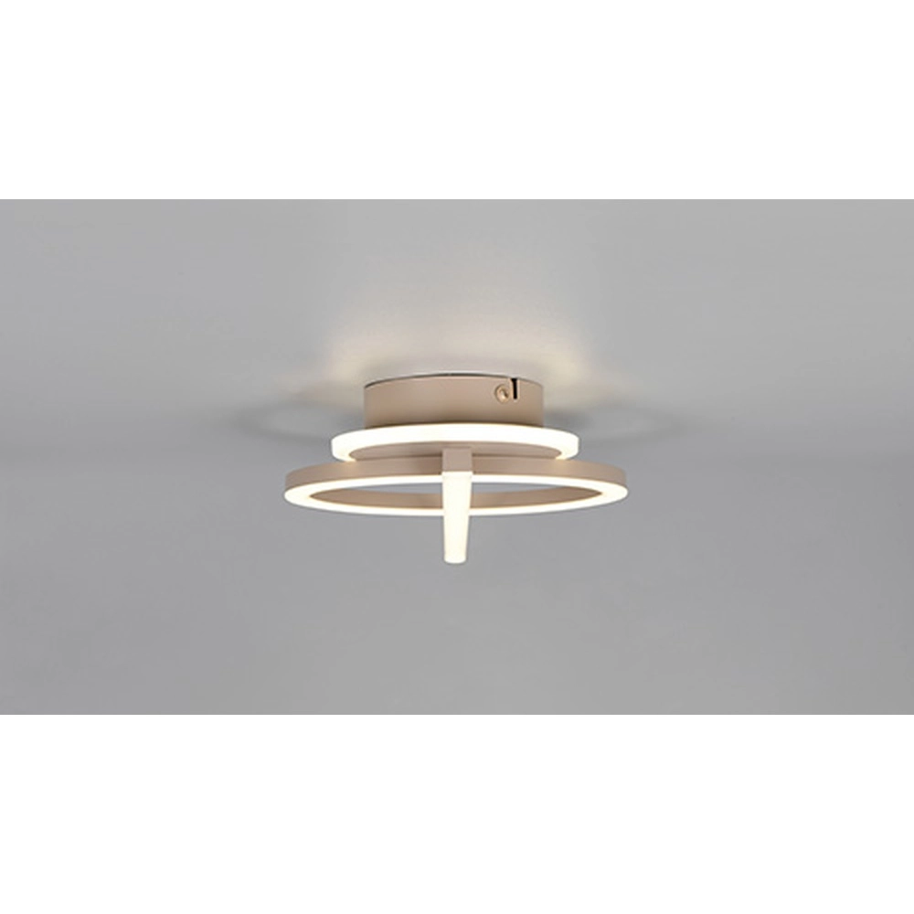Plafondlamp Welis modern zand bruin Trio 4017807704440