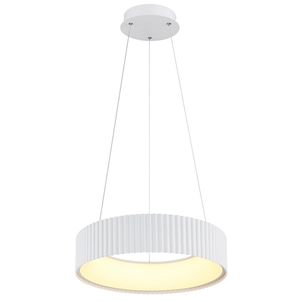 Design hanglamp Kemp wit Ø 46cm Globo 9007371566273