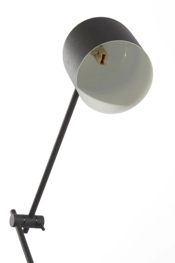 Zwarte leeslamp Rijeka 150cm Light & Living 8717807742171