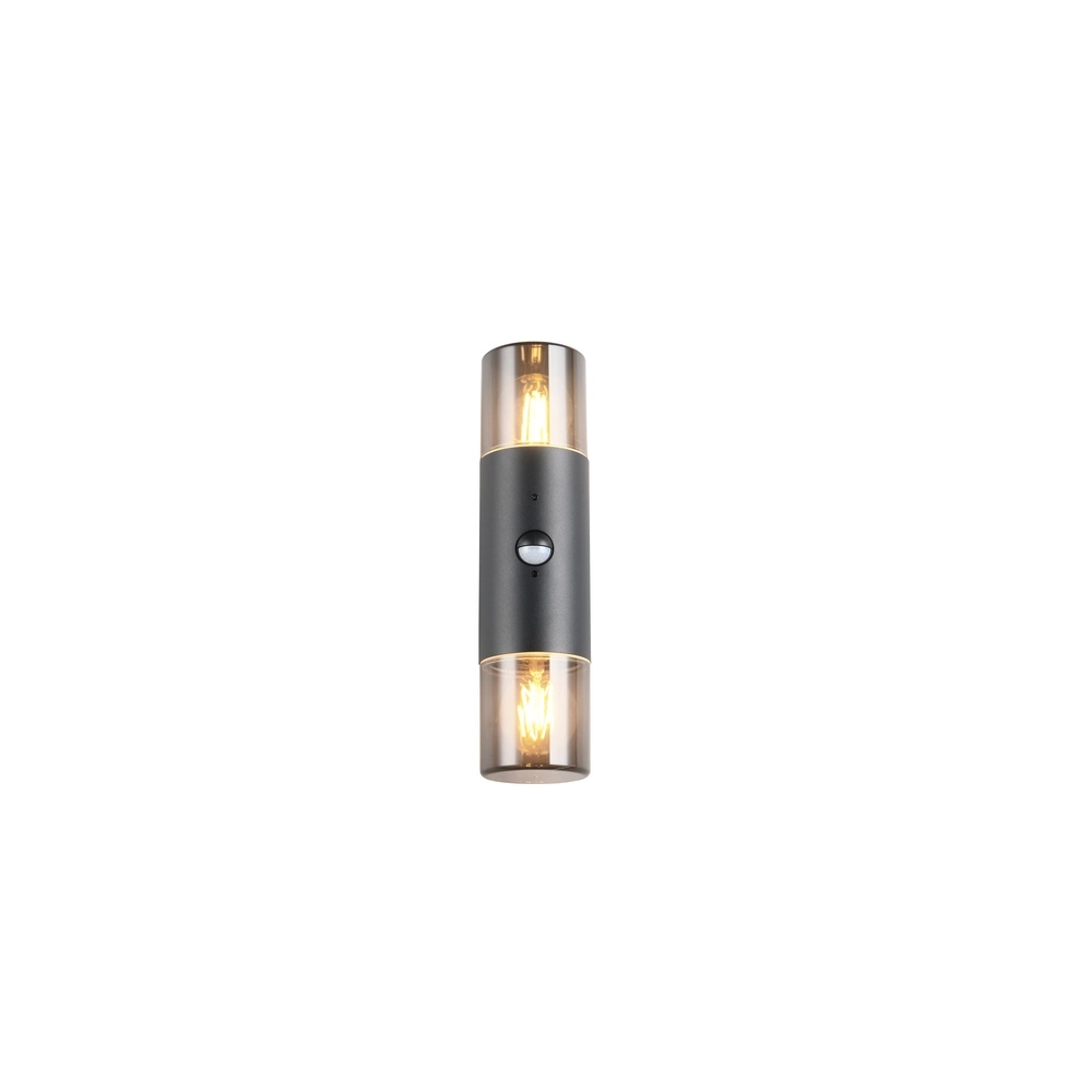 Wandlamp Hoosic dubbel met sensor Trio 4017807603637