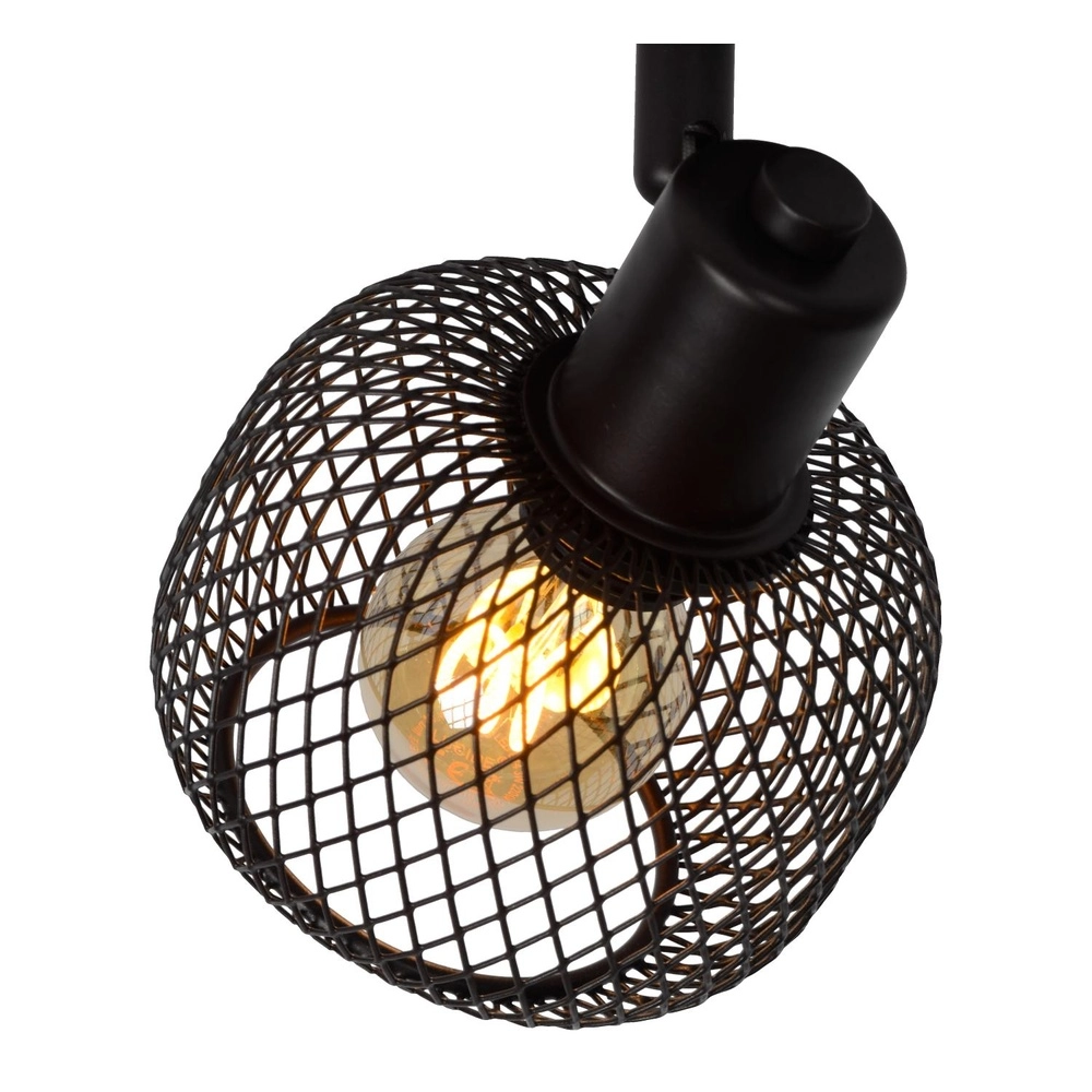 Plafondlampje Maren enkel zwart Lucide 5411212771070