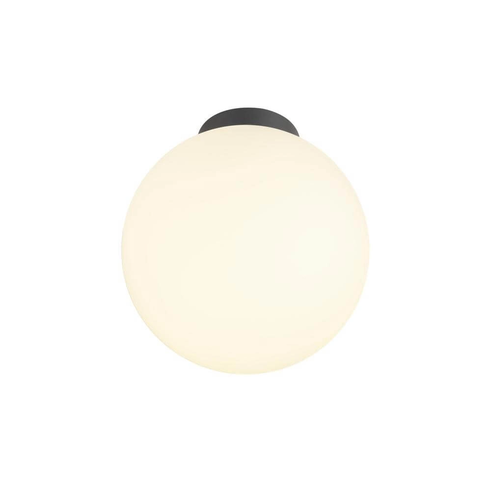 Plafondlamp Sun 30 zwart bol Ø 30cm