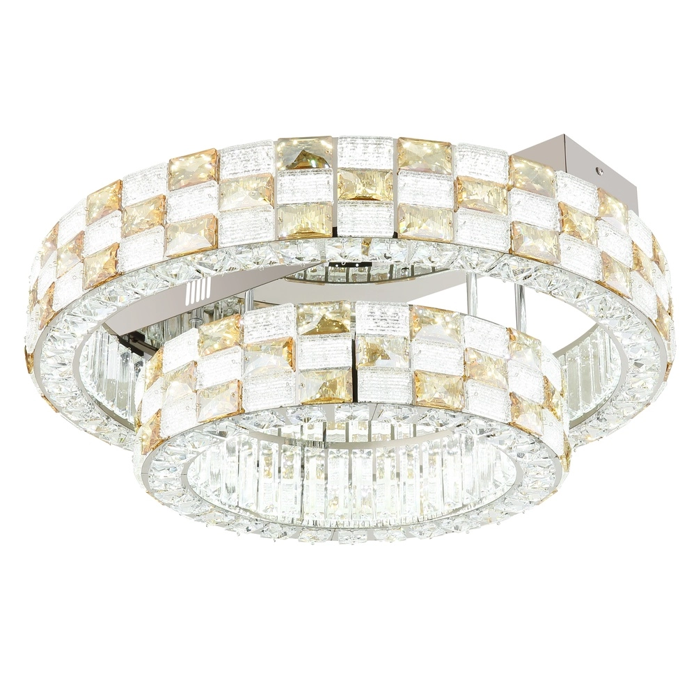 Plafondlamp Lidia Ø 61cm chroom Globo 9007371583096