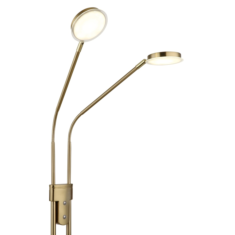 Leeslamp dubbel Silvio goud Globo 9007371589364