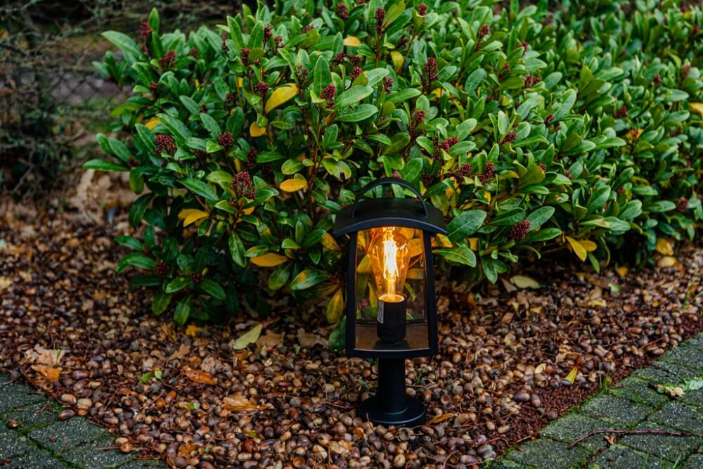 Leuke tuinlamp Kelsey zwart S Lutec 6939412079424