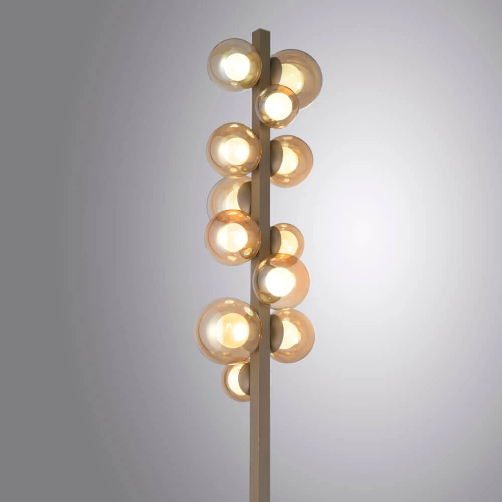 Bronzen vloerlamp Pure Popup design Paul Neuhaus 4012248385654