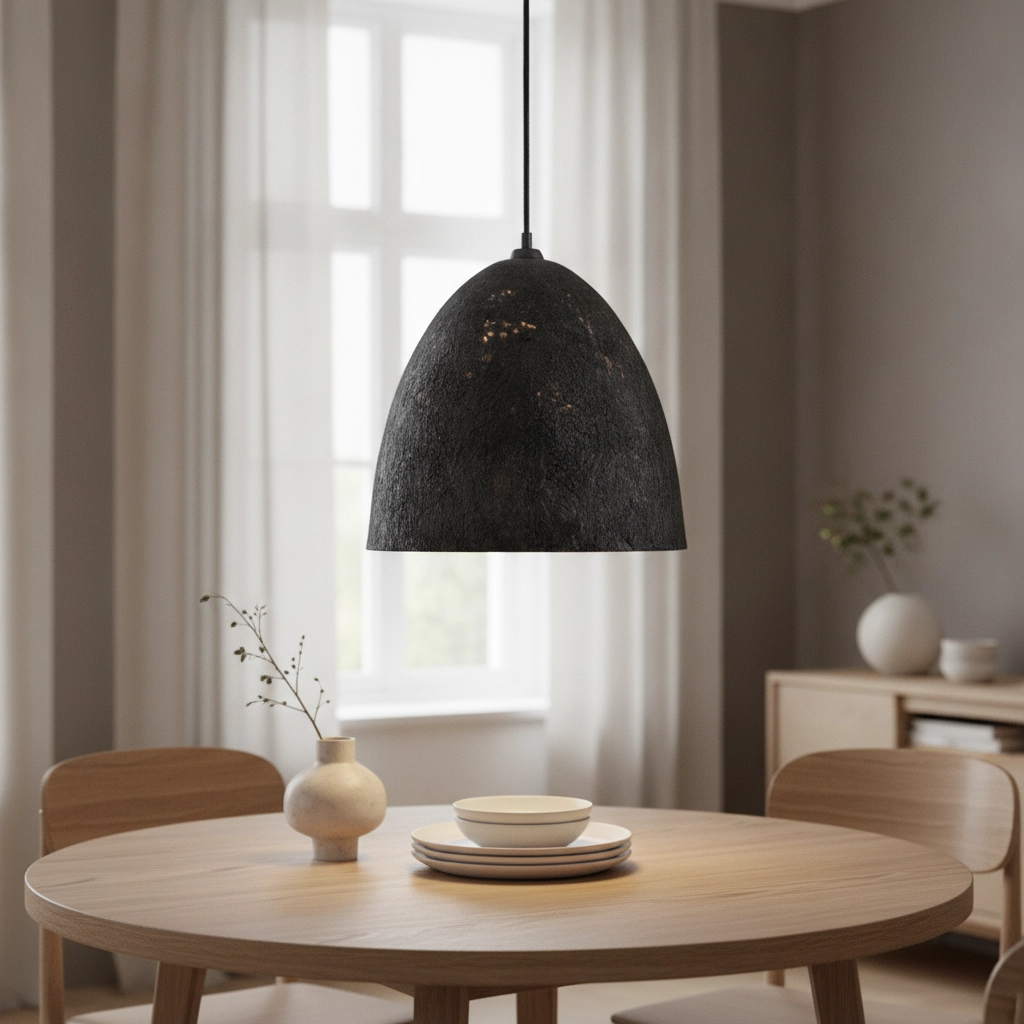 Hanglamp Solis zwart Ø 36cm