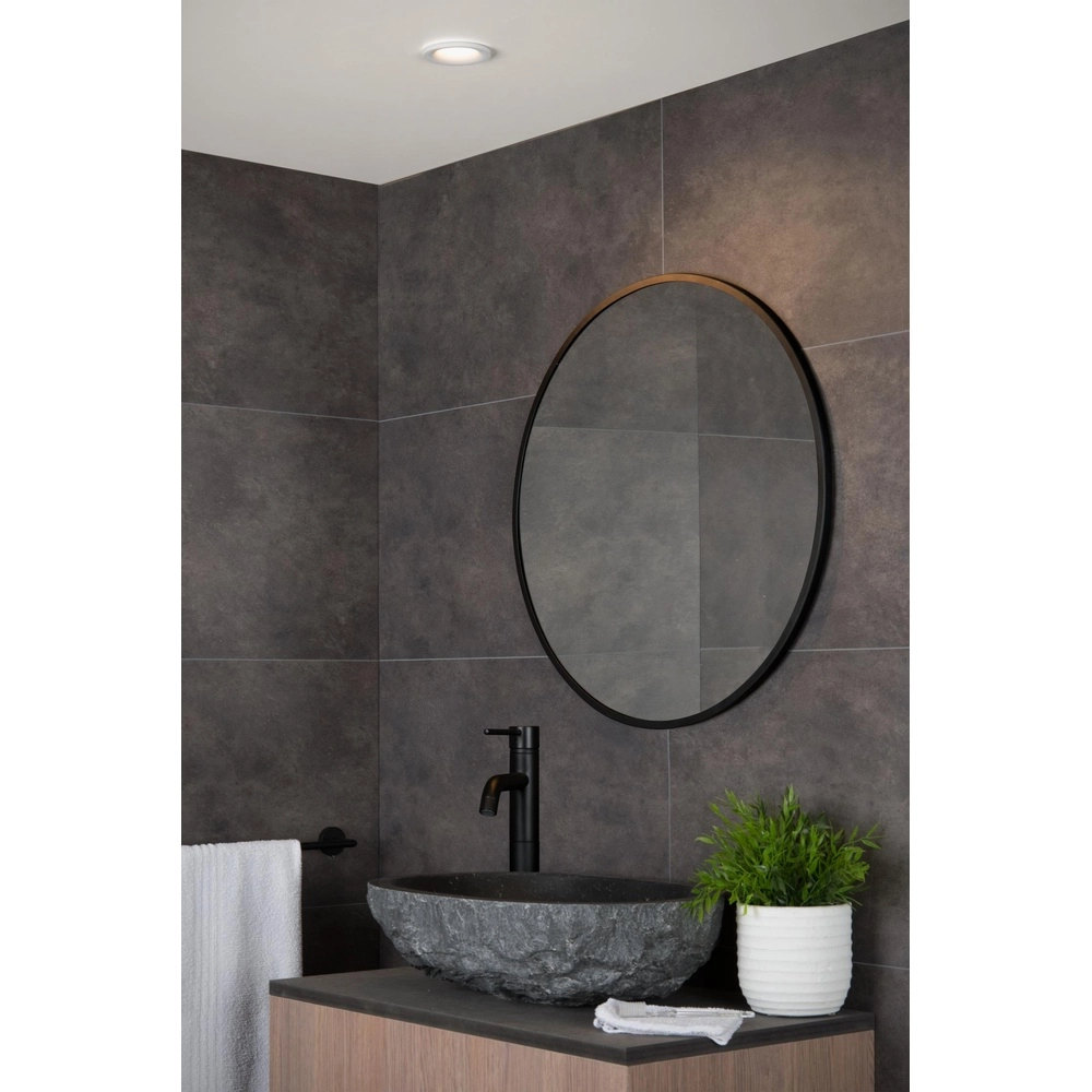 Inbouwspot Ziva IP44 wit Ø 8,4cm Lucide 5411212092182