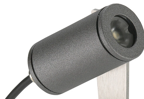Prikspot Led Wally antraciet - RVS Albert 4007235224337