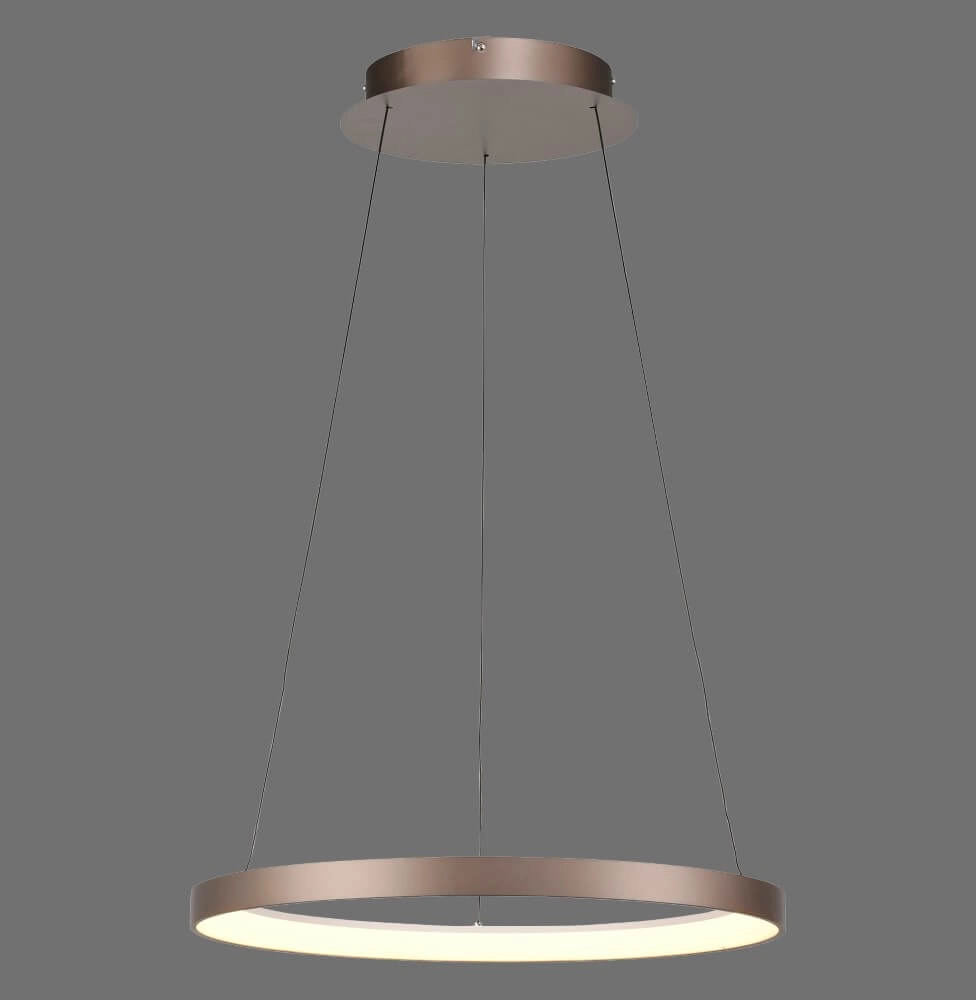 Ronde hanglamp Hoop bruin Paul Neuhaus 4012248384701