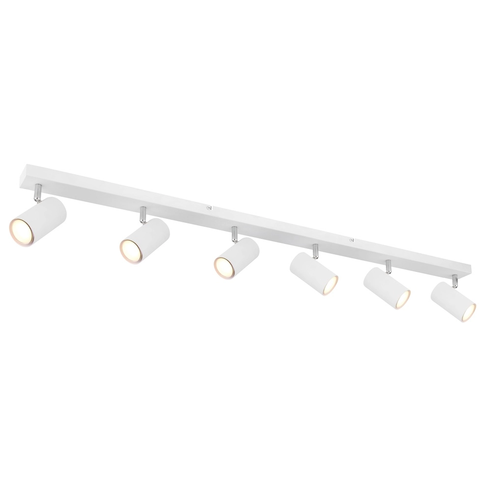 Plafondlamp 6-lichts Robby wit