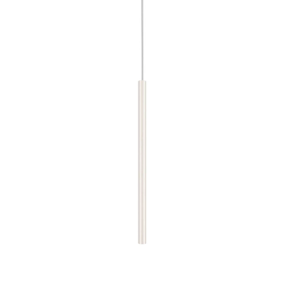 Strakke hanglamp Laser pendel wit