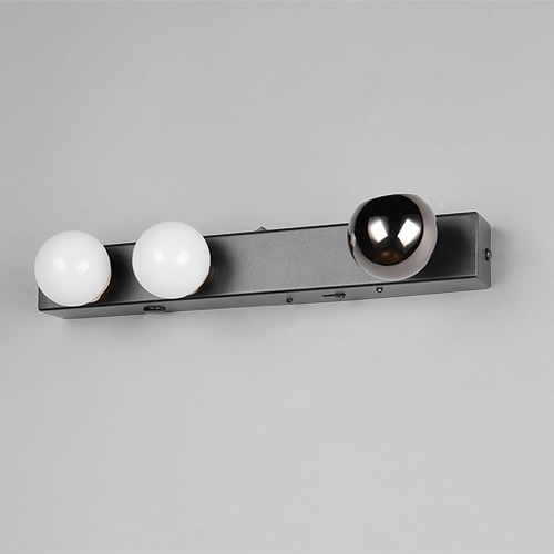 Wandlamp Arpino zwart 30cm Trio 4017807683622