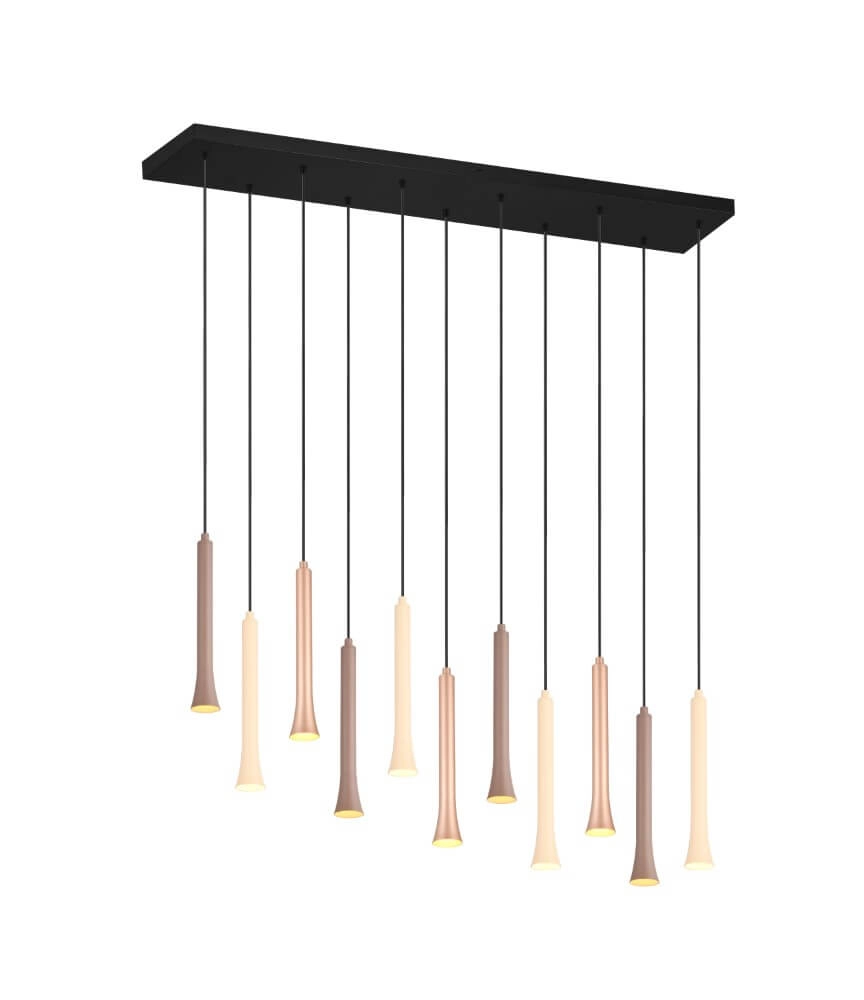 Multi pendel hanglamp Fiato 115x34cm