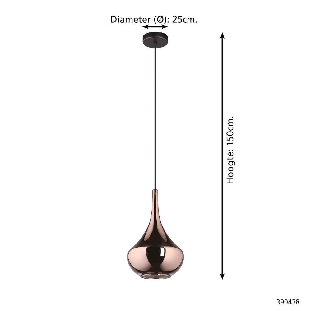 Design hanglamp Almoster enkel Ø 25cm Stars of Light 9008606354054