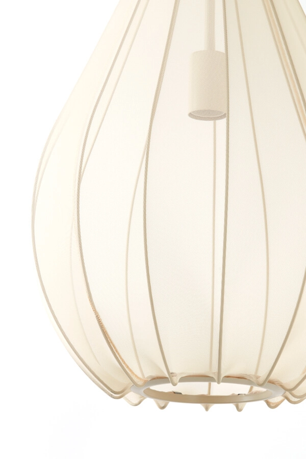 Japandi hanglamp Itela crème Ø 38cm Light & Living 8717807702755