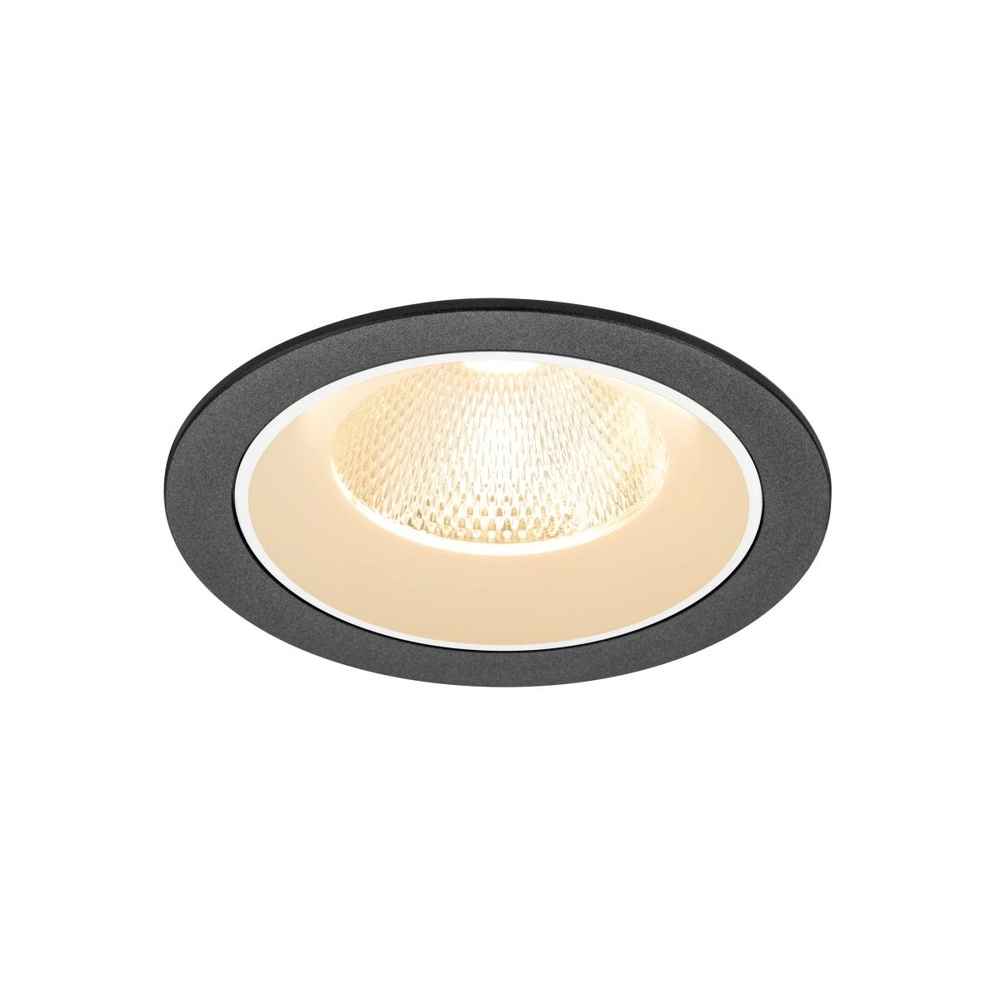 Inbouwspot Numinos L zwart/wit 2700K - 20gr