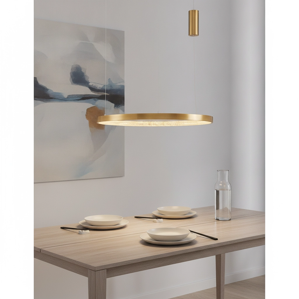 Hanglamp Preston goud Ø 80cm