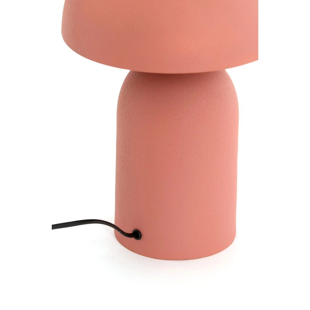 Champignon tafellamp Tolima koraal roze - Ø 23cm Light & Living 8717807807801