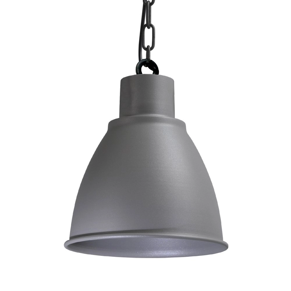 Eetkamerlamp Industria 3x27 3-lichts zwart met betongrijs Masterlight 8718121230238