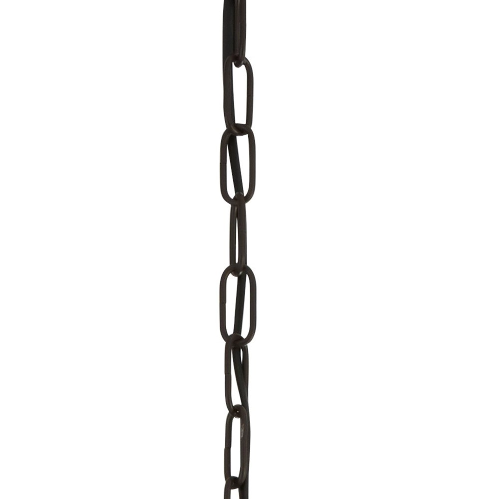 Klassieke kroonluchter Belfry 5-lichts 58cm brons met goud Searchlight 5053423135755