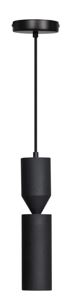 Zwarte hanglamp Pencil Ø 8cm