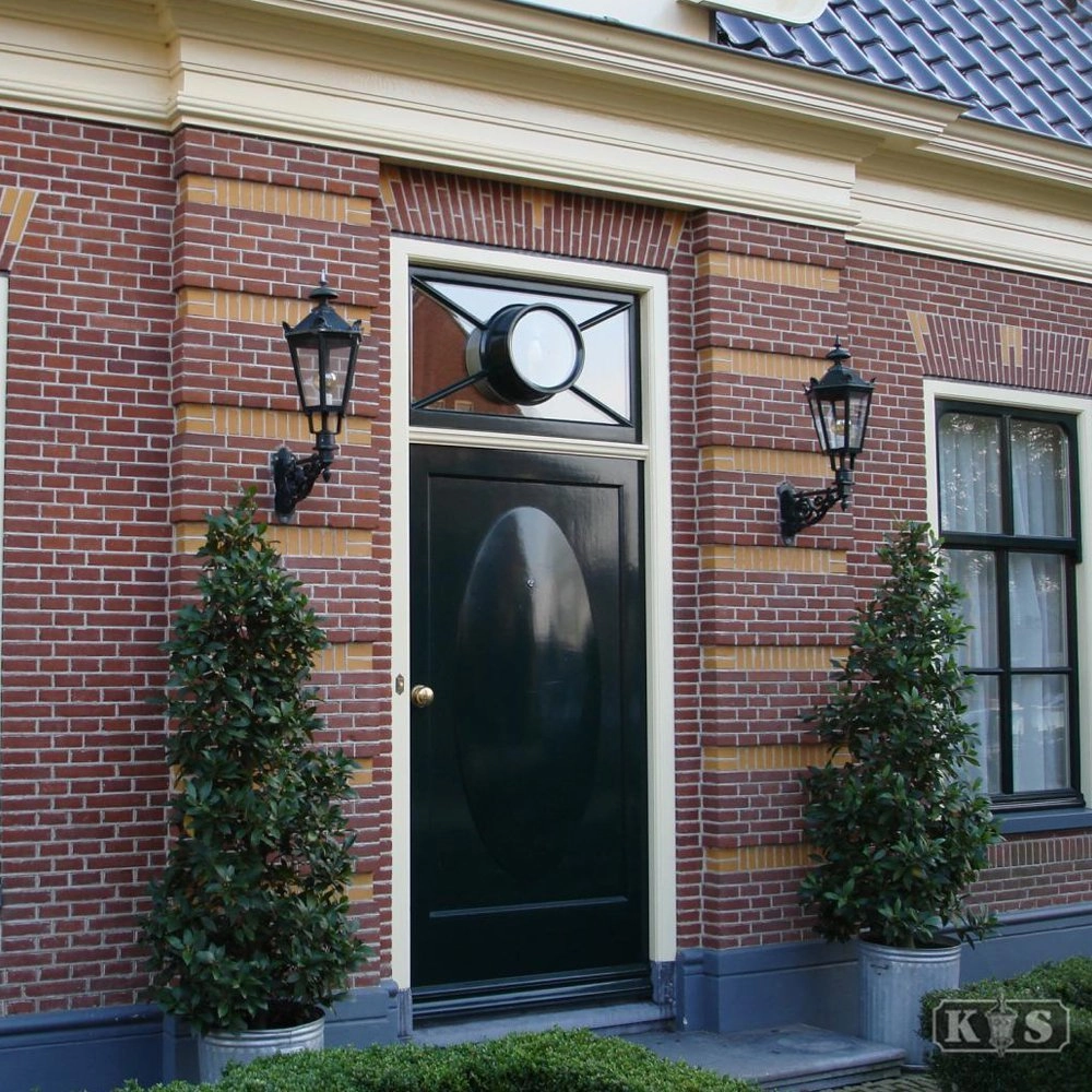 Nostalgische buitenlamp Weesp zwart KS verlichting 8714732120746