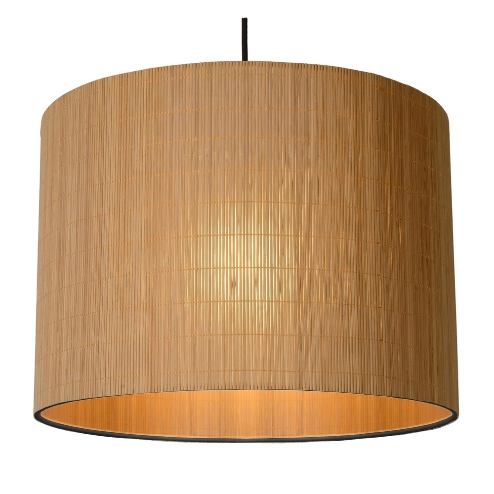 Hanglamp Magius Ø 42cm rotan Lucide 5411212031204