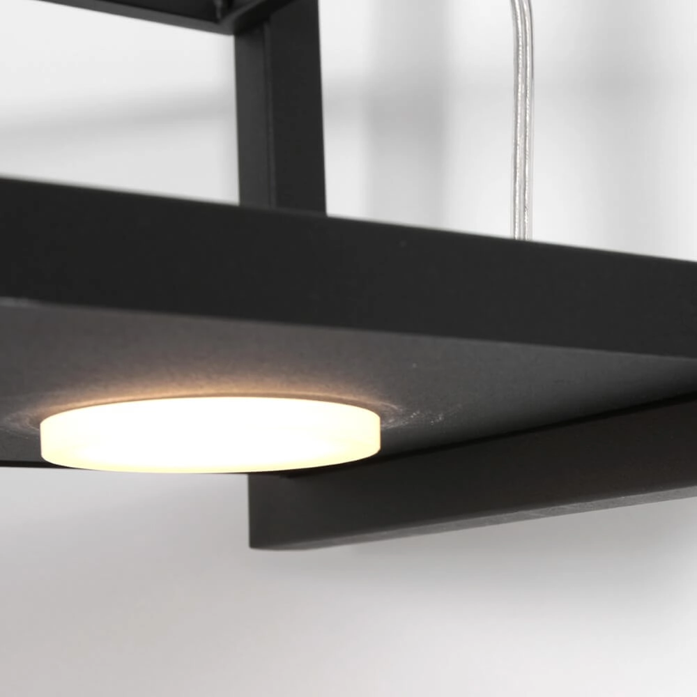Keuken hanglamp Tor zwart Steinhauer 8712746148282