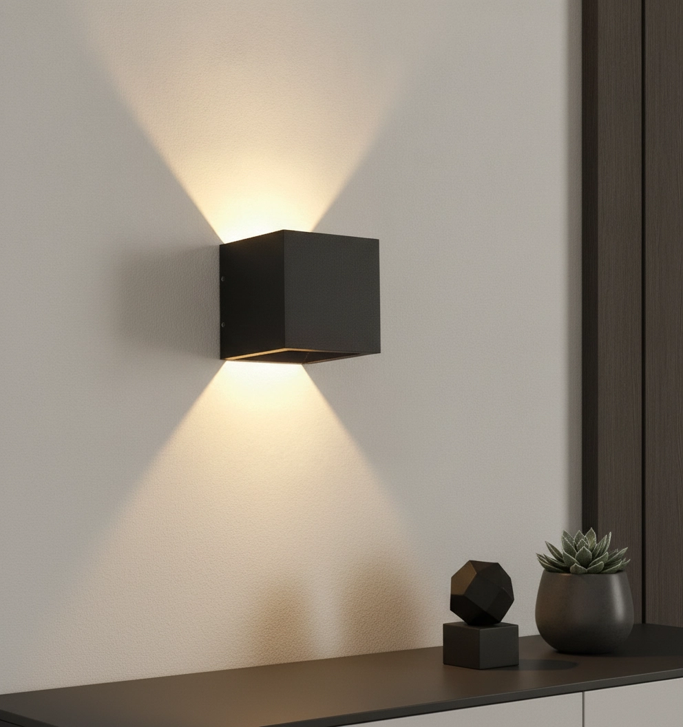 Dim-to-warm muurspot Cube-Dtw