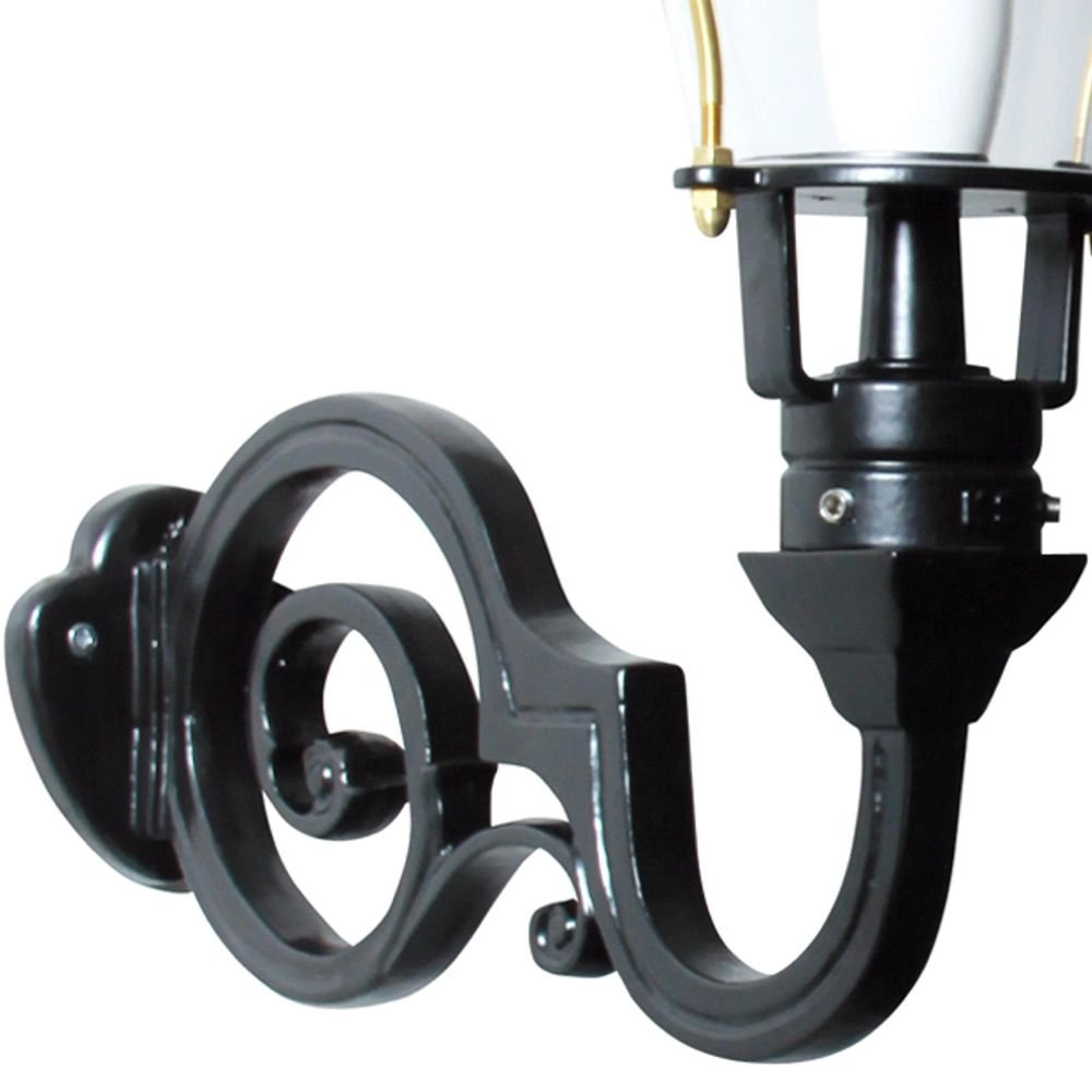 Nostalgische buitenlamp Amstel M zwart KS verlichting 8714732129145