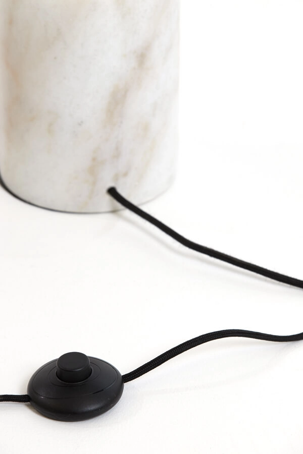 Unieke vloerlamp Medina wit met goud Light & Living 8717807650889