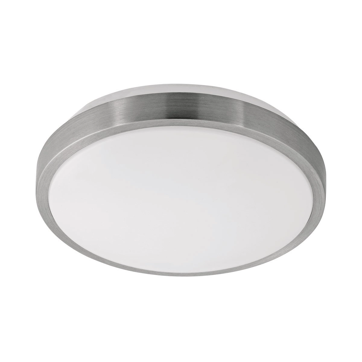 Led plafondlamp Competa 1 Round 22w - 3000K - 24cm metaalgrijs