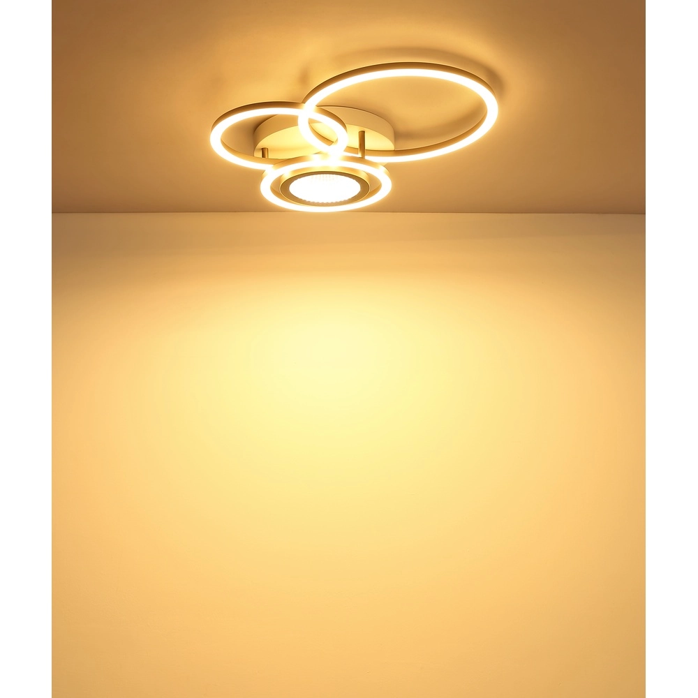 Plafondlamp Randell brons Globo 9007371580019