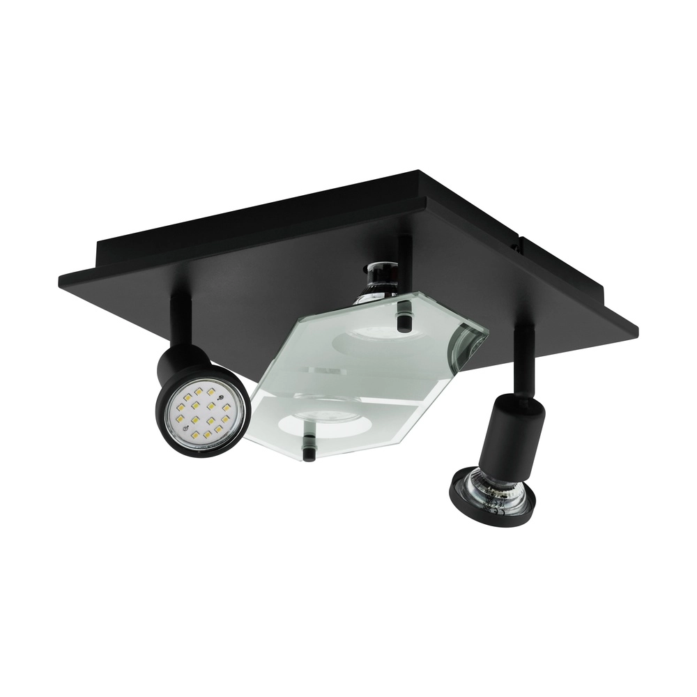 Plafondlamp Cabo 2 zwart