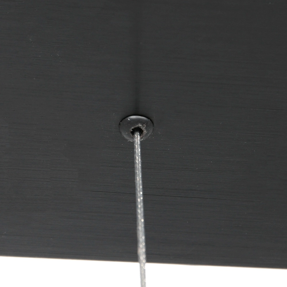 Strakke hanglamp Bloc zwart Steinhauer 8712746148275