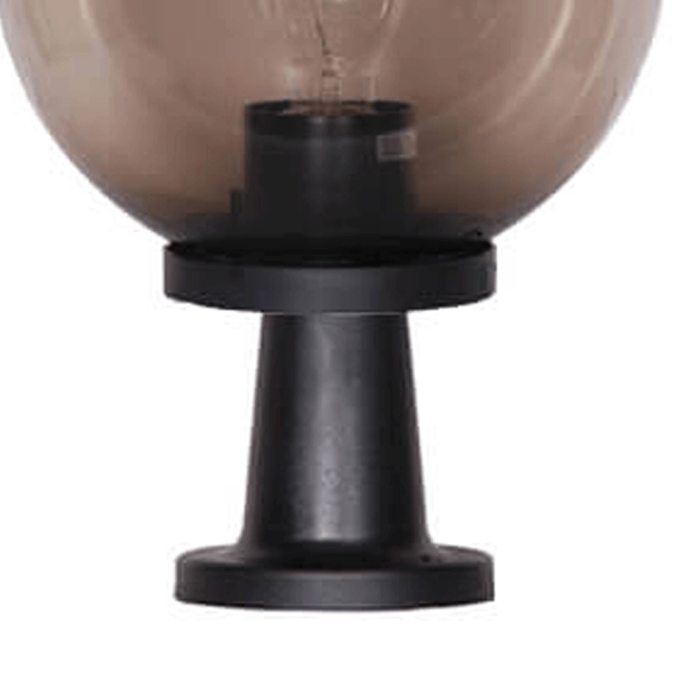 Bol lamp Bolano 48cm. sokkel smoke Lyora 8716803507494