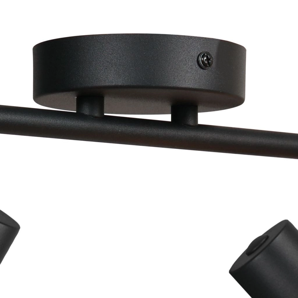Plafondlamp 2-lichts Sumba met bamboe kappen Ø12cm Steinhauer 8712746182828